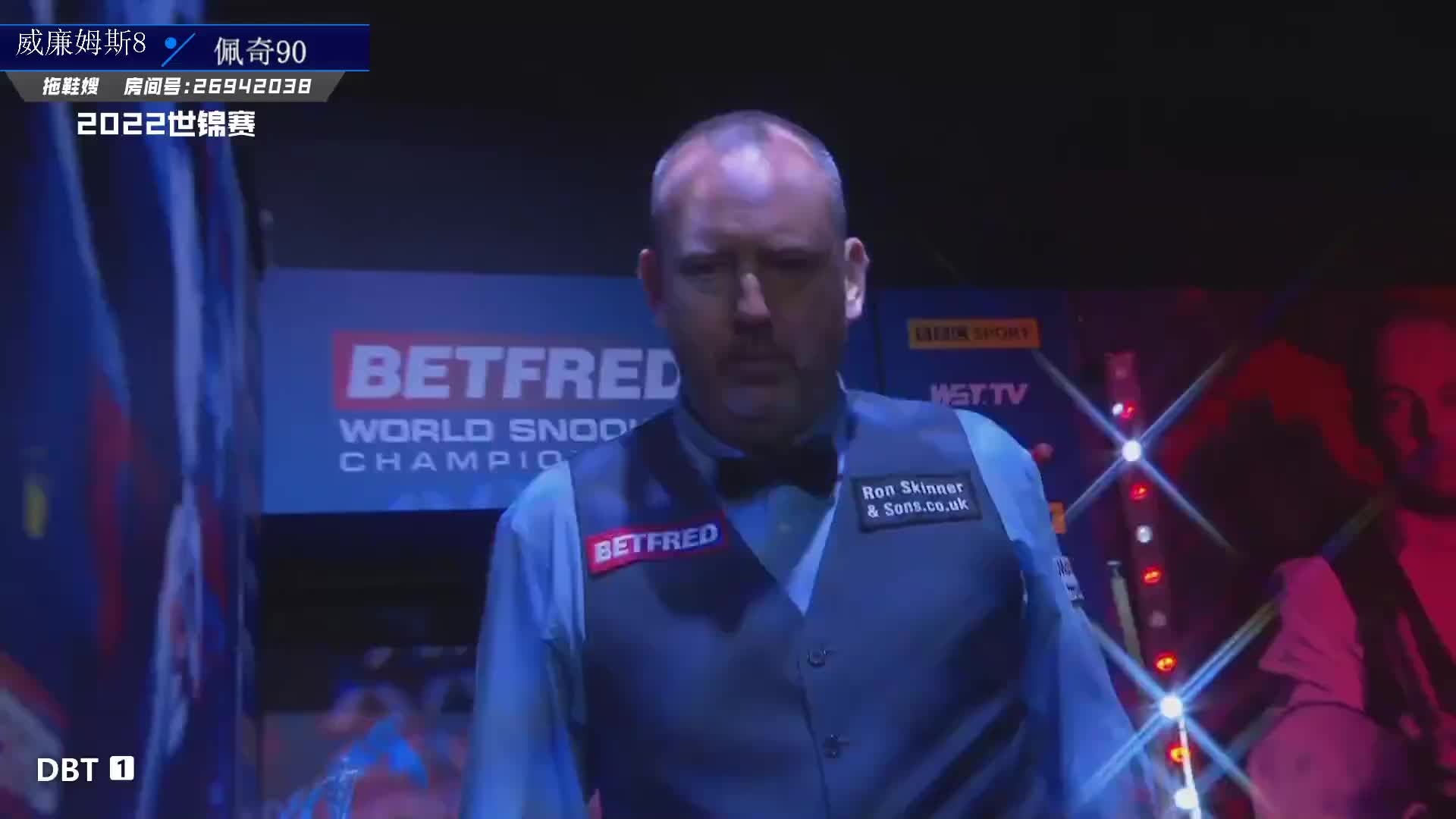 马克·威廉姆斯  VS  杰克逊·佩吉  2022世锦赛 第一阶段-上 拖鞋辉