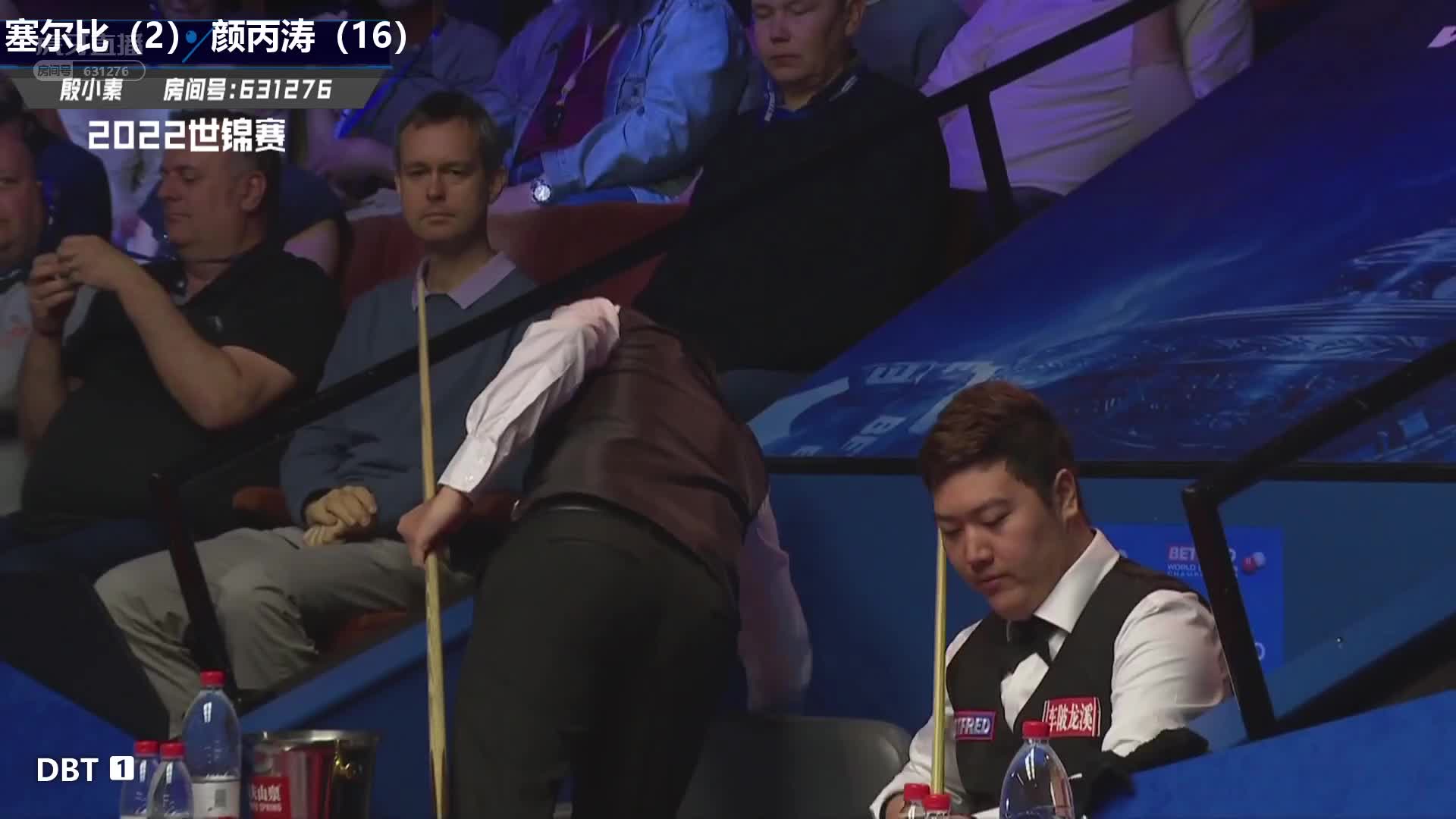 马克·塞尔比  VS  颜丙涛  2022世锦赛 第一阶段-上 小素