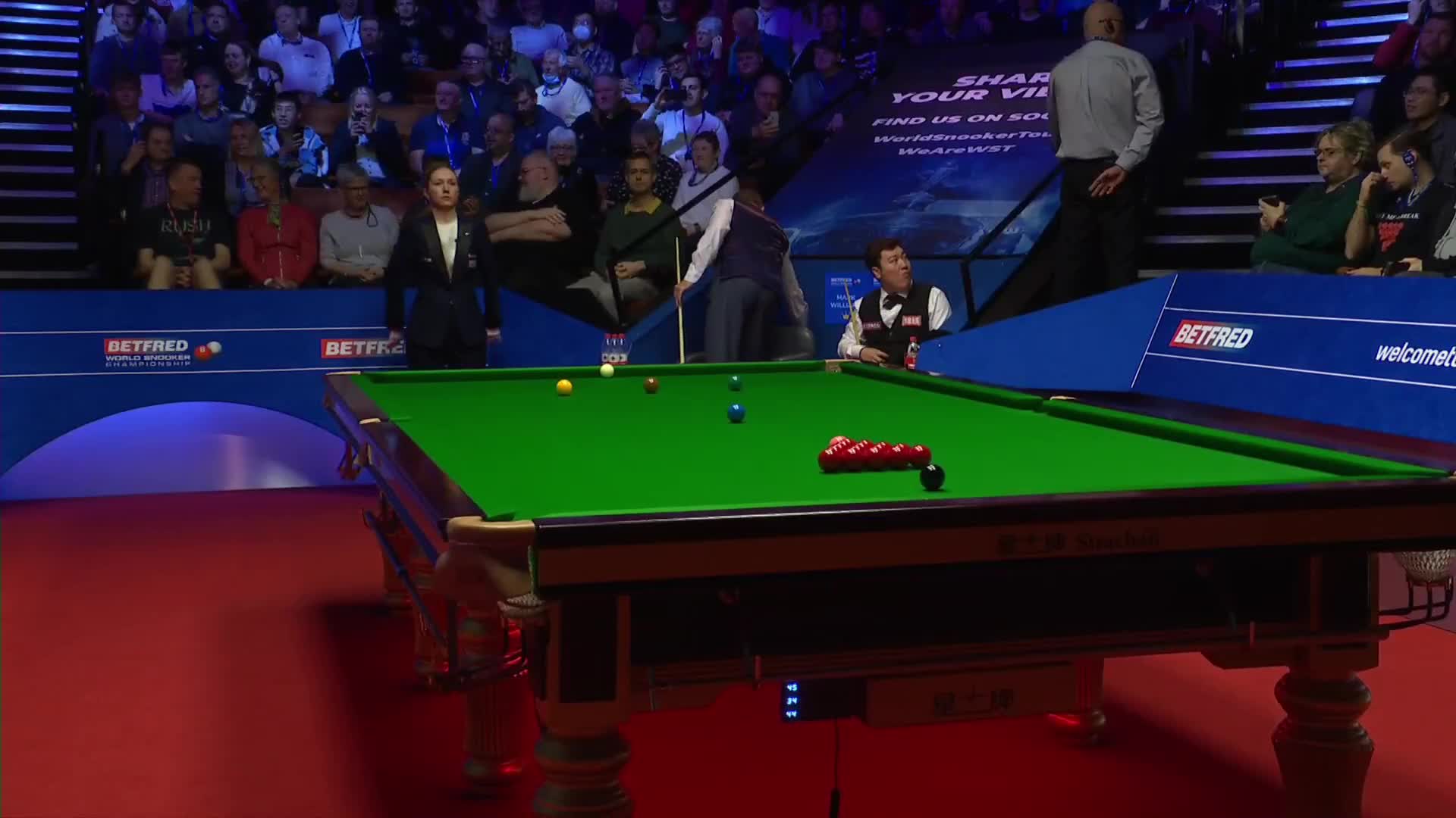 颜丙涛VS马克·威廉姆斯  2022世锦赛第三轮 第三阶段 清流