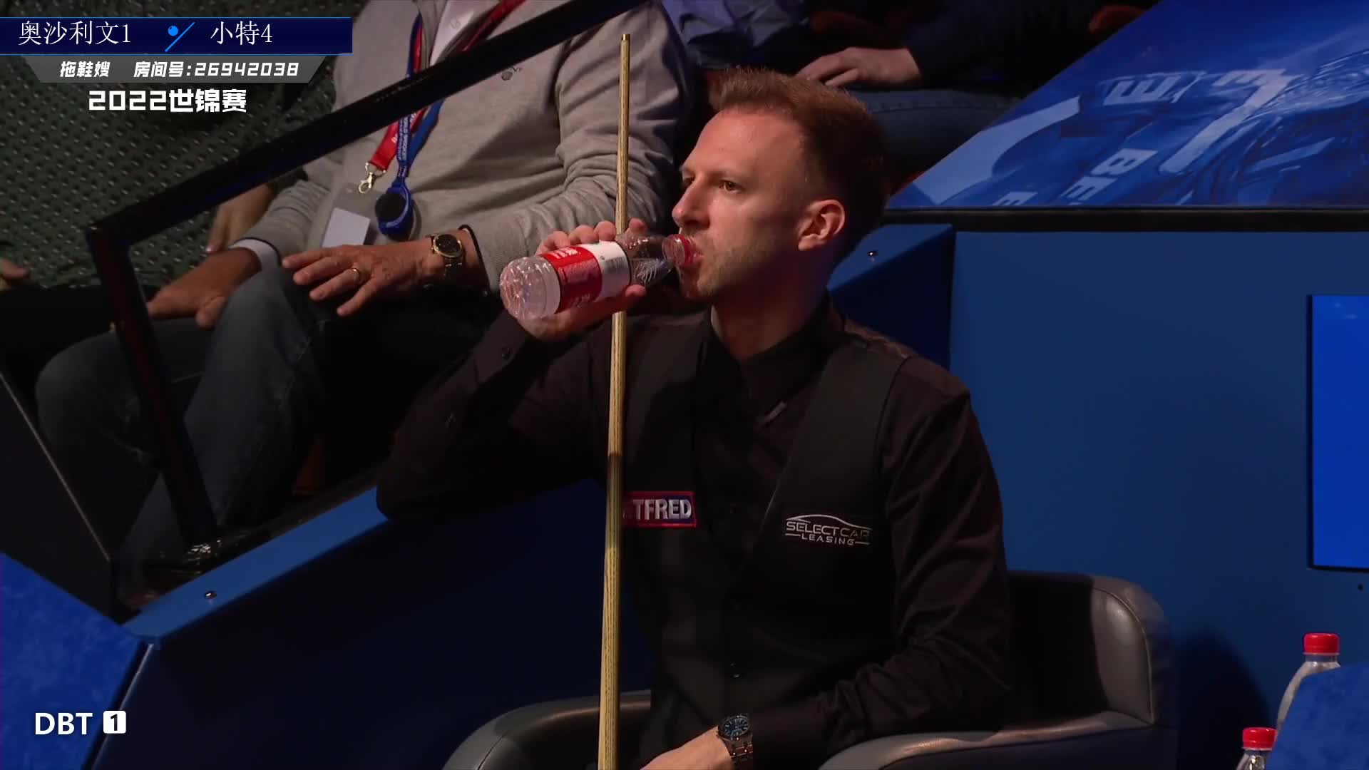 贾德·特鲁姆普  VS  罗尼·奥沙利文 2022世锦赛决赛 第二阶段-下 拖鞋辉