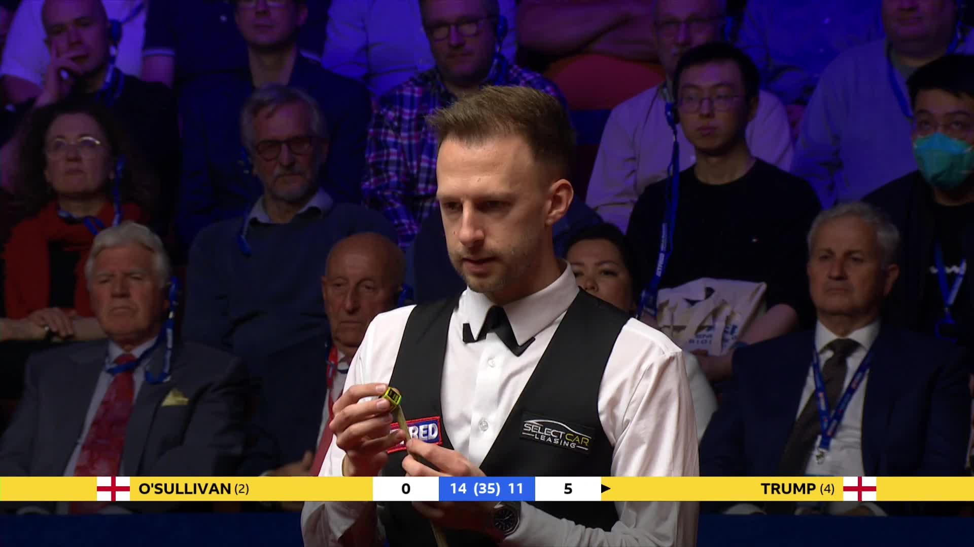 贾德·特鲁姆普  VS  罗尼·奥沙利文  2022世锦赛决赛 第四阶段  清流