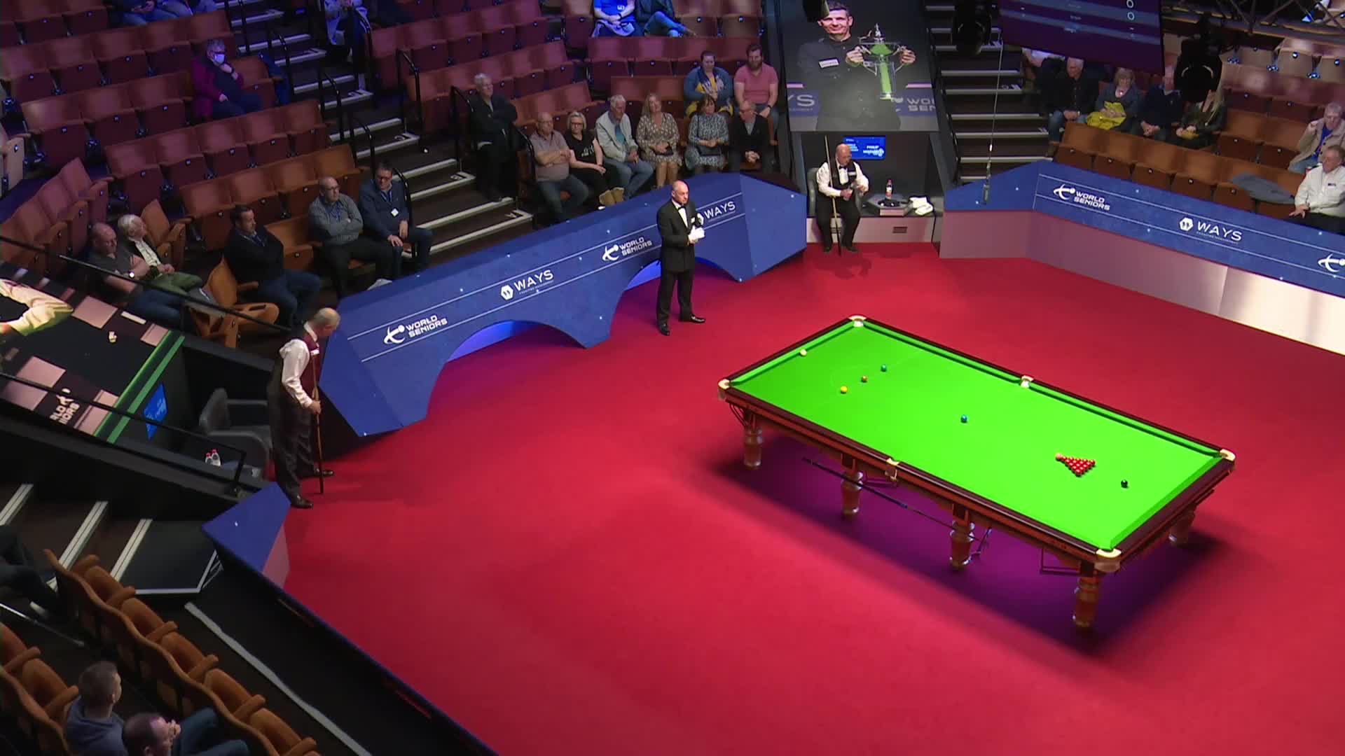 鲍勃·查伯伦  VS  菲利普·威廉姆斯 2022斯诺克元老世锦赛 清流