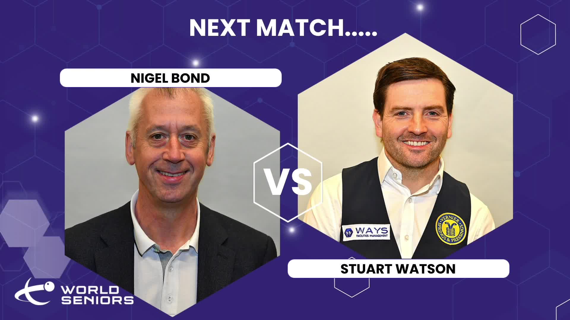 奈杰尔·邦德  VS  斯图尔特·沃森 2022斯诺克元老世锦赛 清流