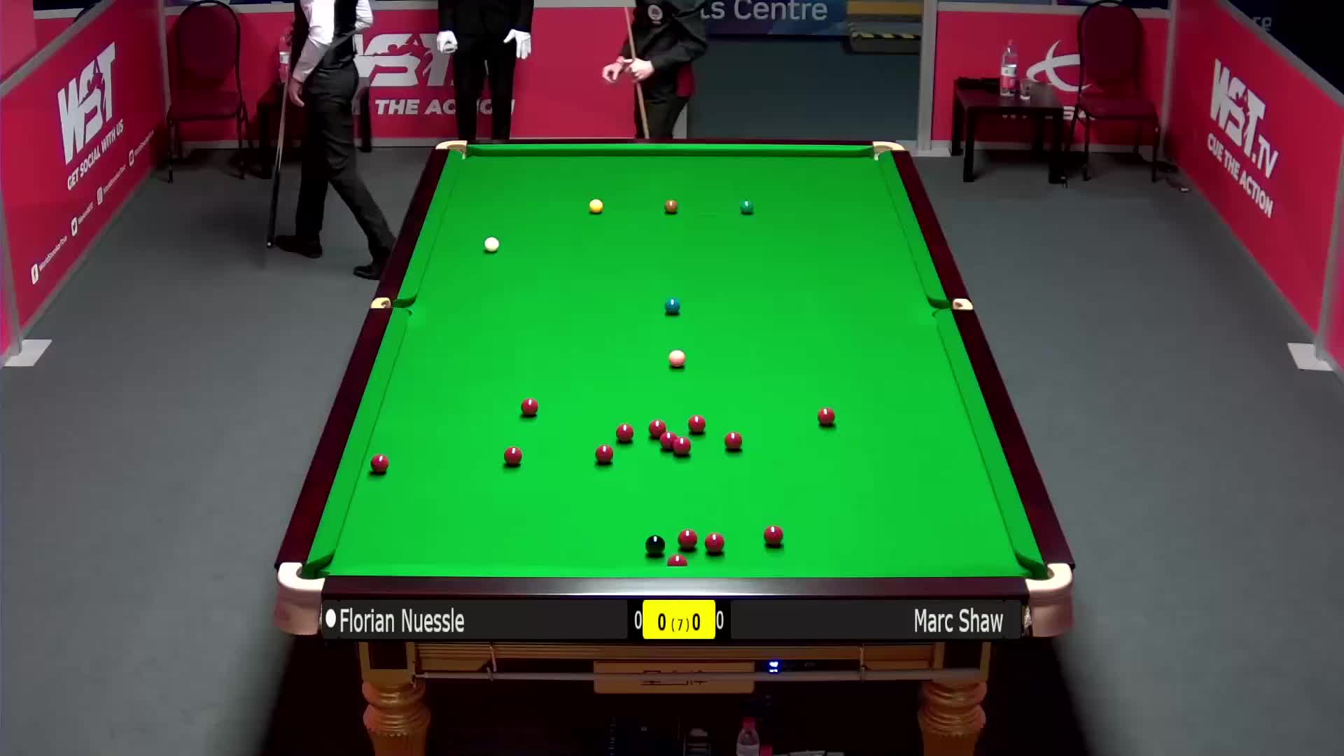 弗洛里安·努塞尔（Florian Nuessle）  VS  马克·肖（Marc Shaw） 