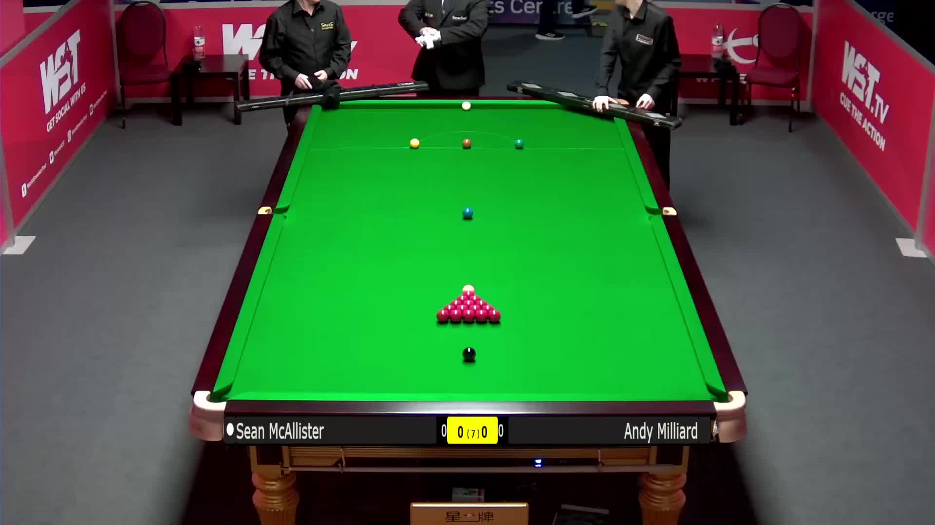 肖恩·麦卡利斯特  VS  安迪·米利亚德 2022QS1 清流