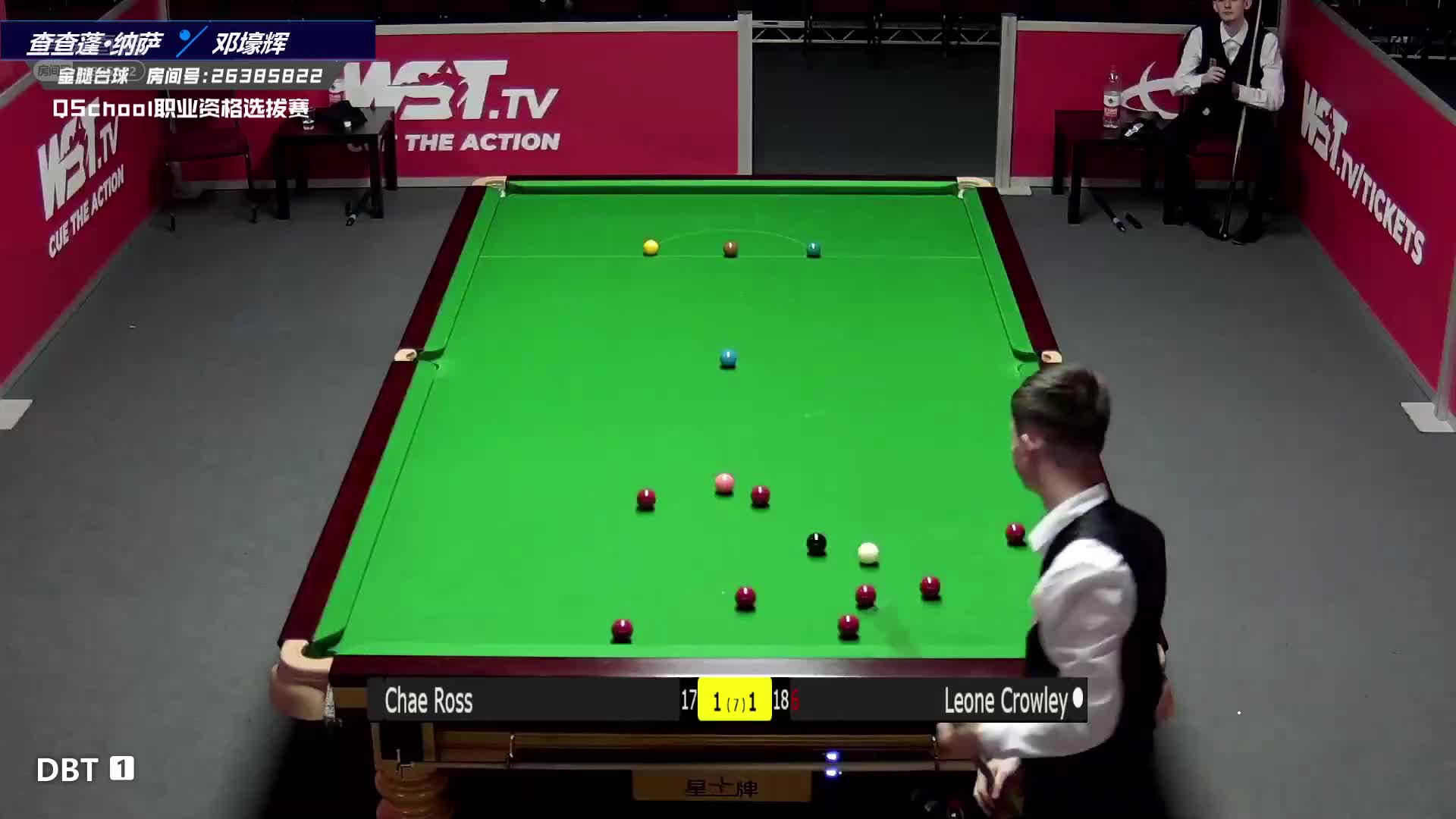 查查蓬·纳萨  VS  邓壕辉  2022QS1 金腿