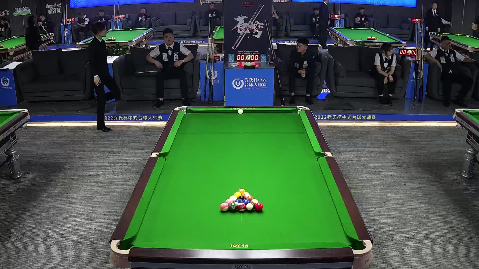 李桂权vs刘成鲁 2022乔氏中式台球大师赛-甲级分站赛-菏泽站-清流（上）