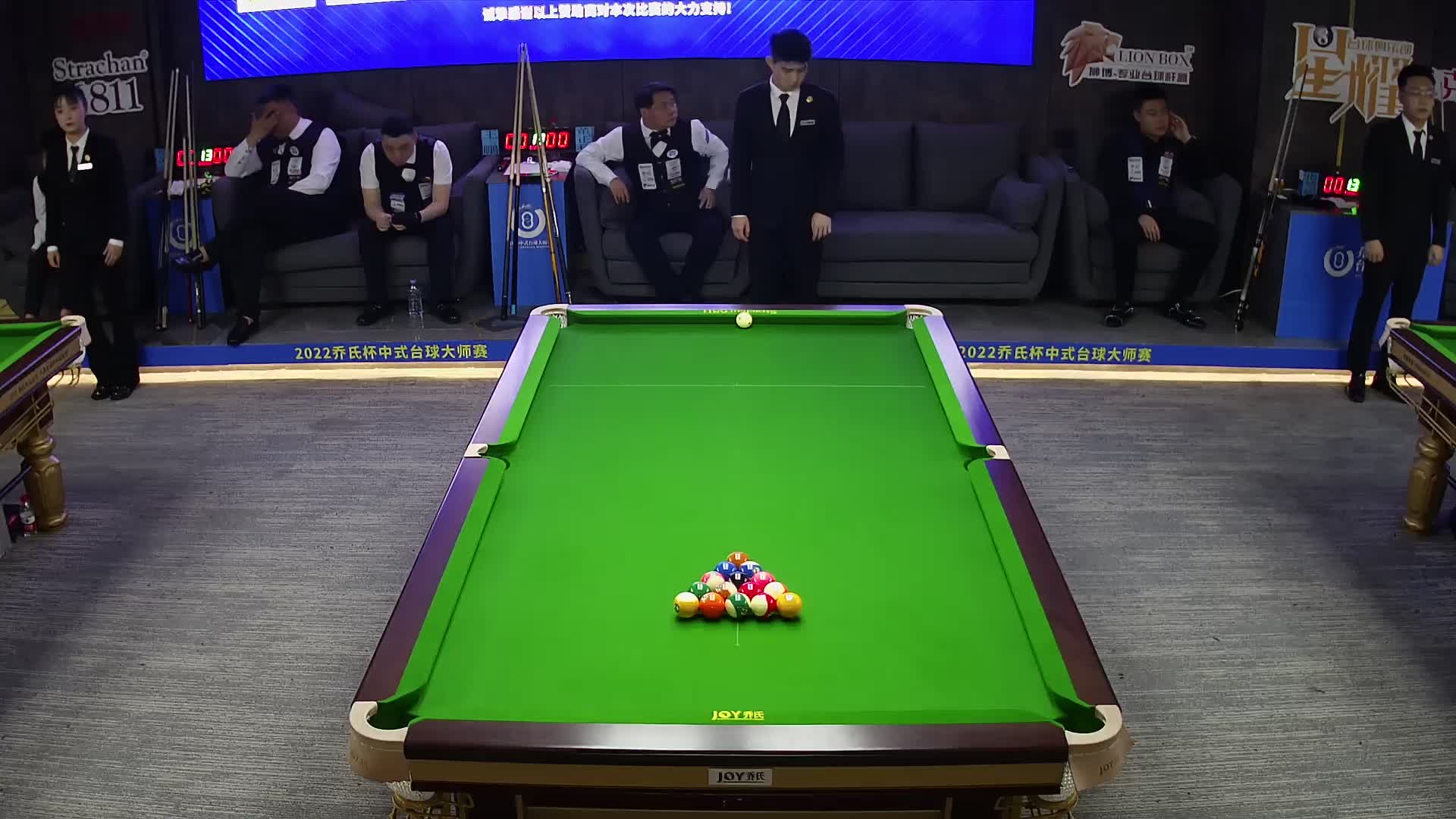 王鹏vs董正利 2022乔氏中式台球大师赛-甲级分站赛-菏泽站-清流