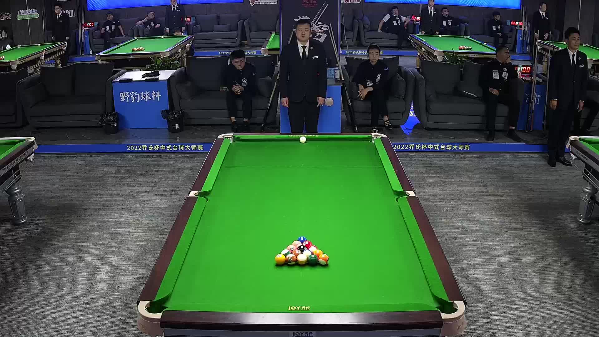 刘成鲁VS史天琪 2022乔氏中式台球大师赛-甲级分站赛-菏泽站-清流