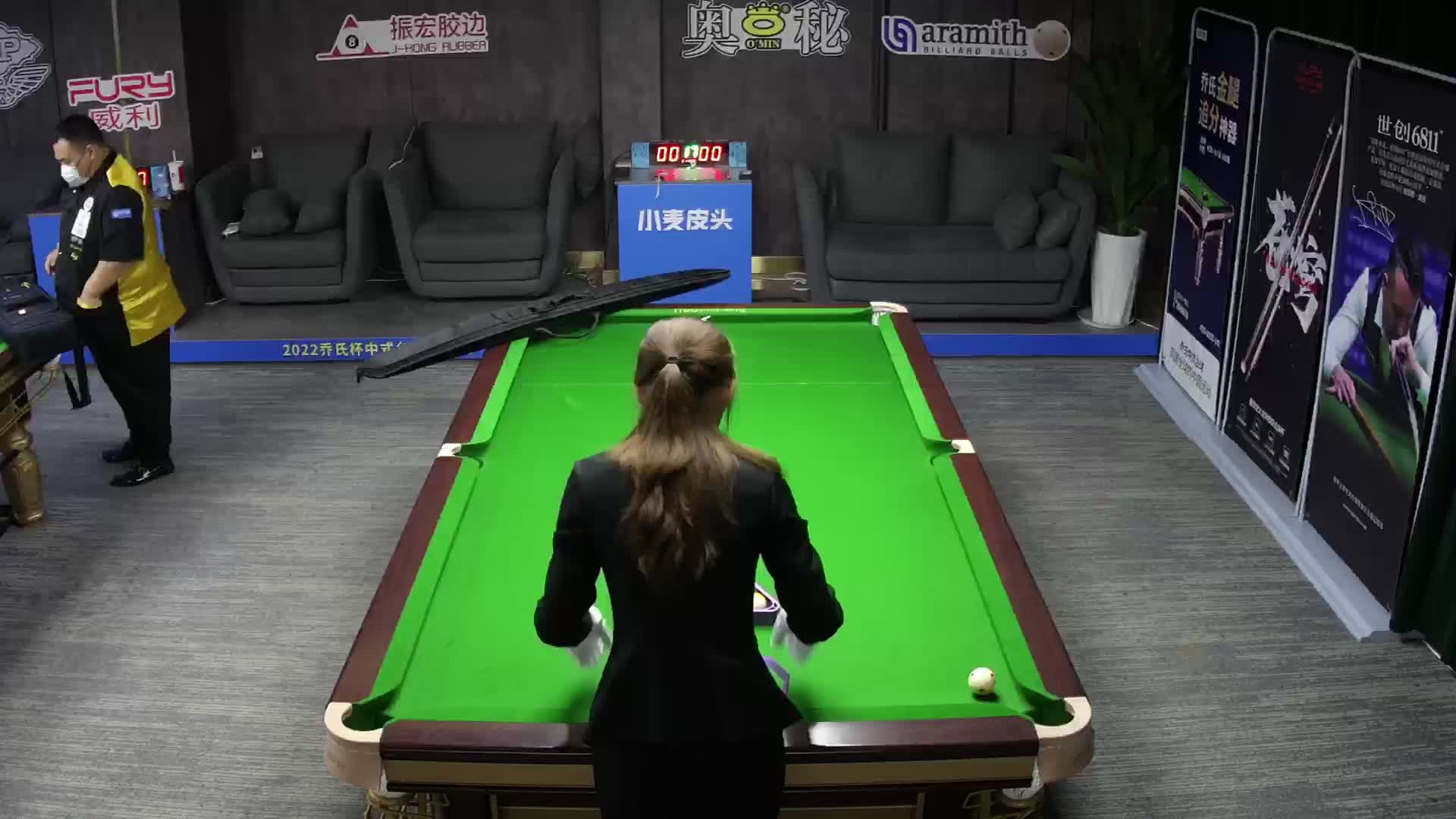 陈成汉VS吴振宇 2022乔氏中式台球大师赛-甲级分站赛-菏泽站-清流