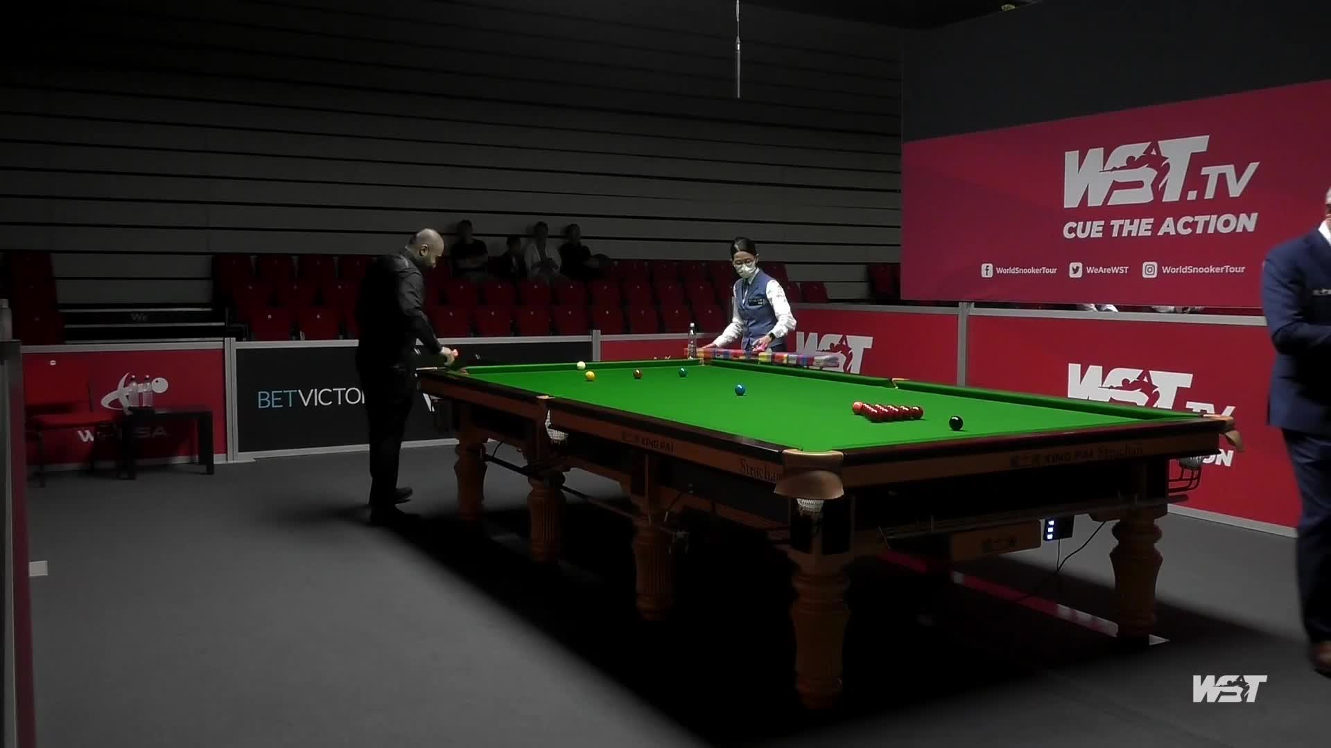 侯赛因·瓦菲VS吴安仪 2022/23斯诺克欧洲大师赛 清流