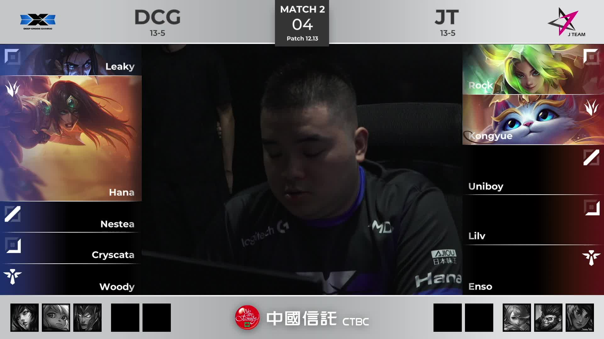 DCG vs JT PCS夏季赛
