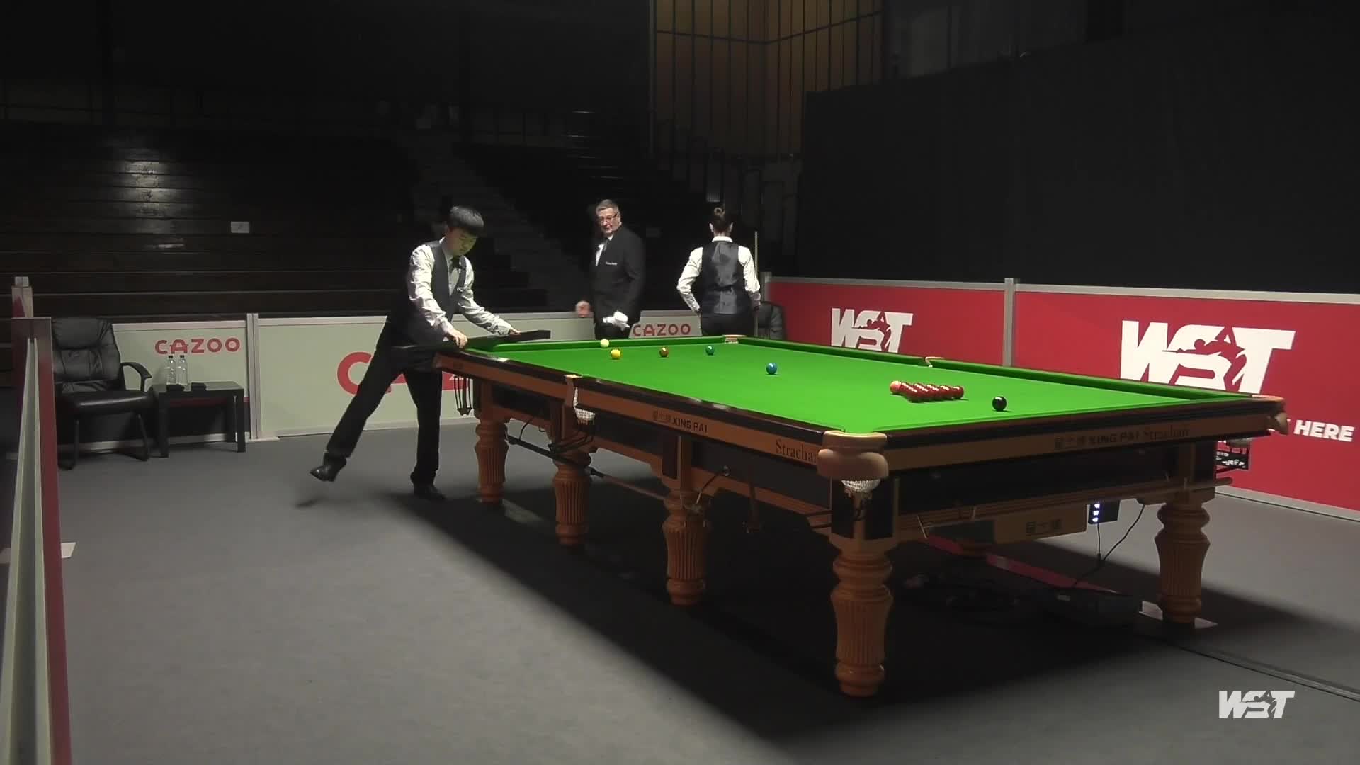 张健康 VS 瑞安·埃文斯  2022/23斯诺克英国公开赛-资格赛 清流