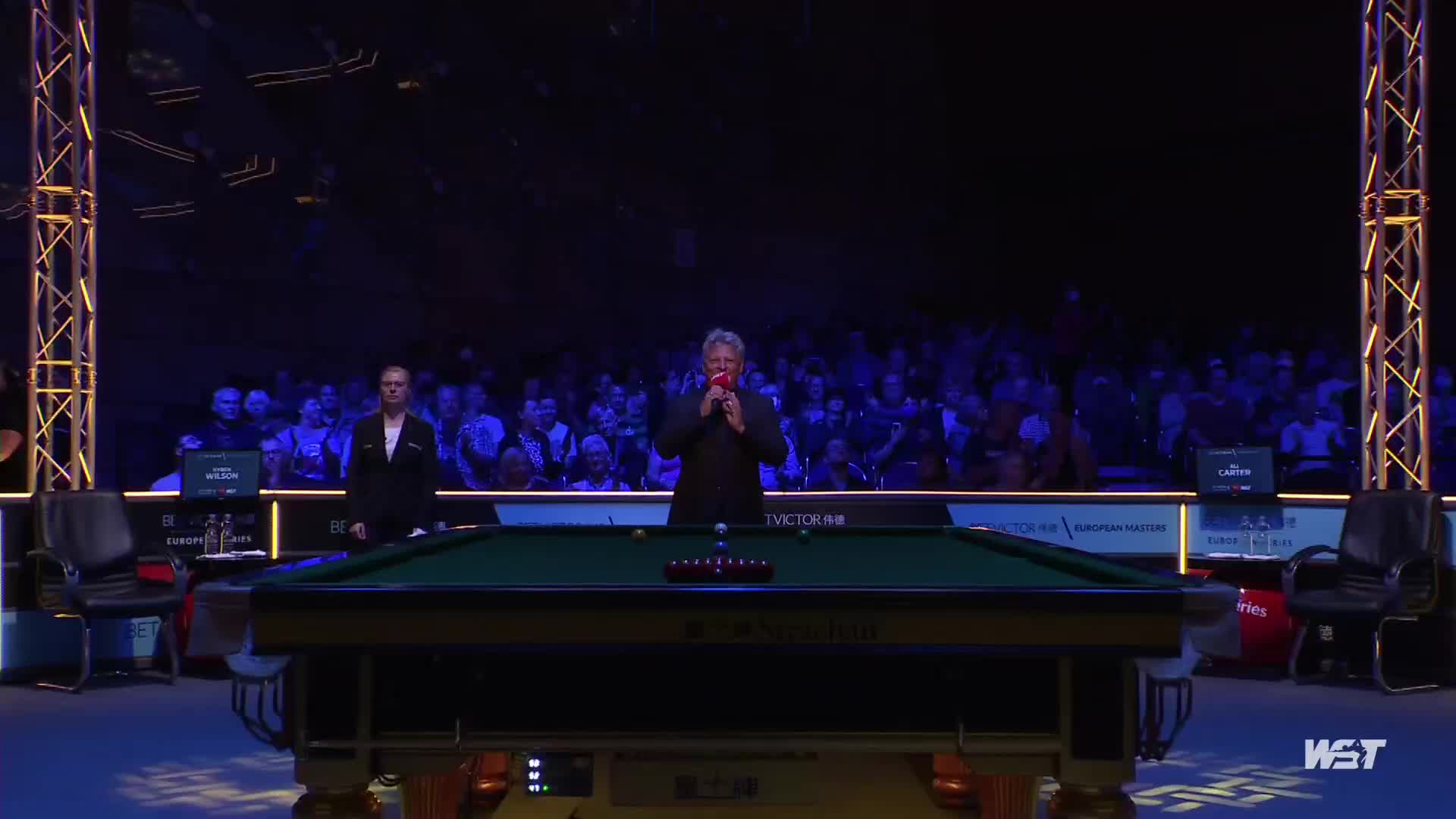 凯伦·威尔逊  VS  阿里·卡特   2022/23斯诺克欧洲大师赛 清流