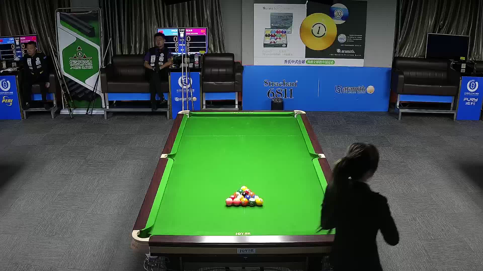 李屹男VS赵汝亮 乔氏杯中式台球大师赛甲级分站赛 鲅鱼圈站 清流