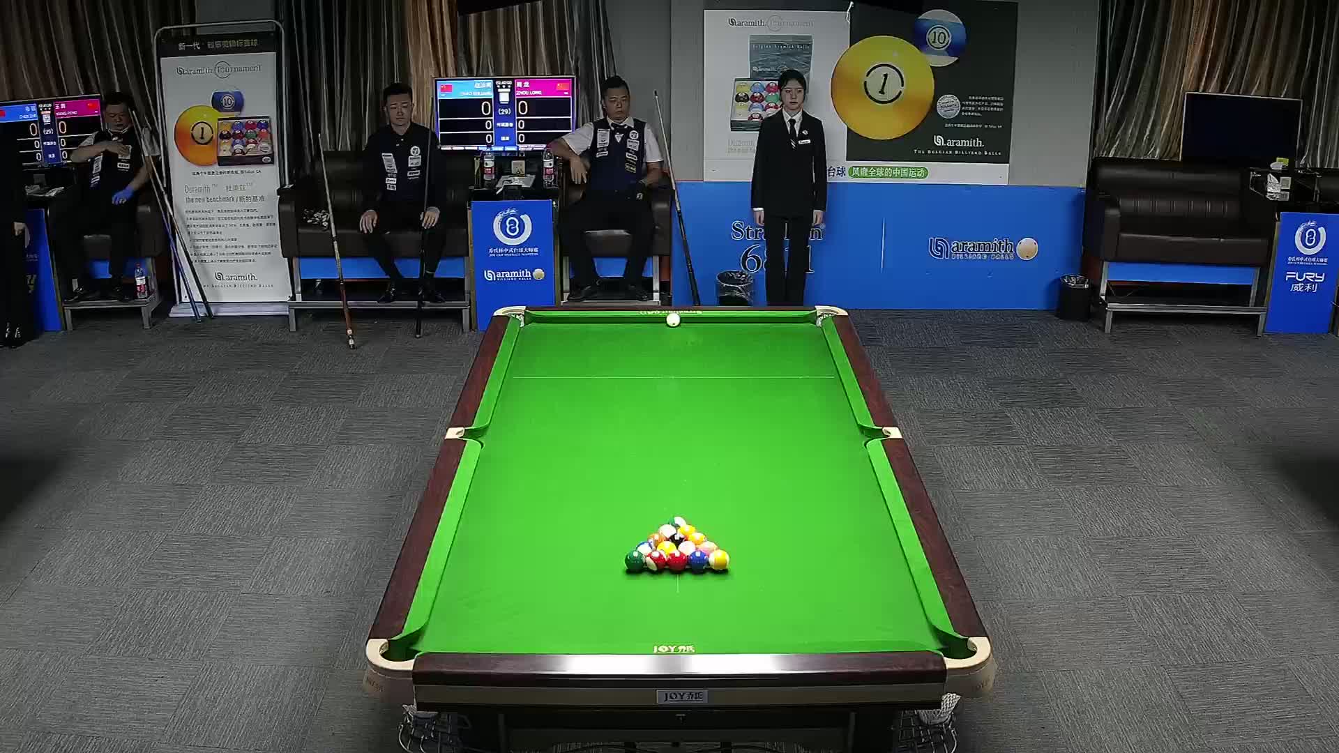 赵汝亮VS周龙 乔氏杯中式台球大师赛甲级分站赛 鲅鱼圈站 清流