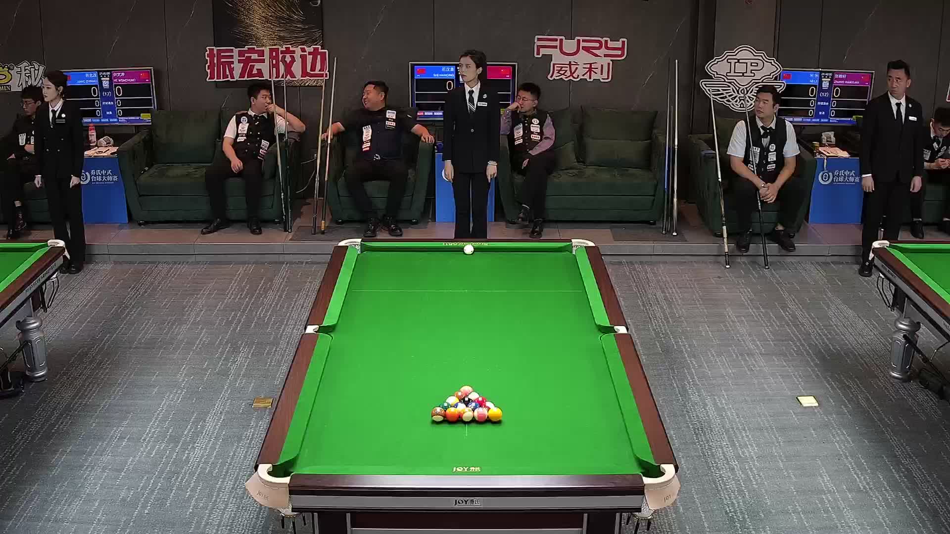 石汉青VS李屹男 乔氏杯中式台球大师赛甲级分站赛 太和站 清流