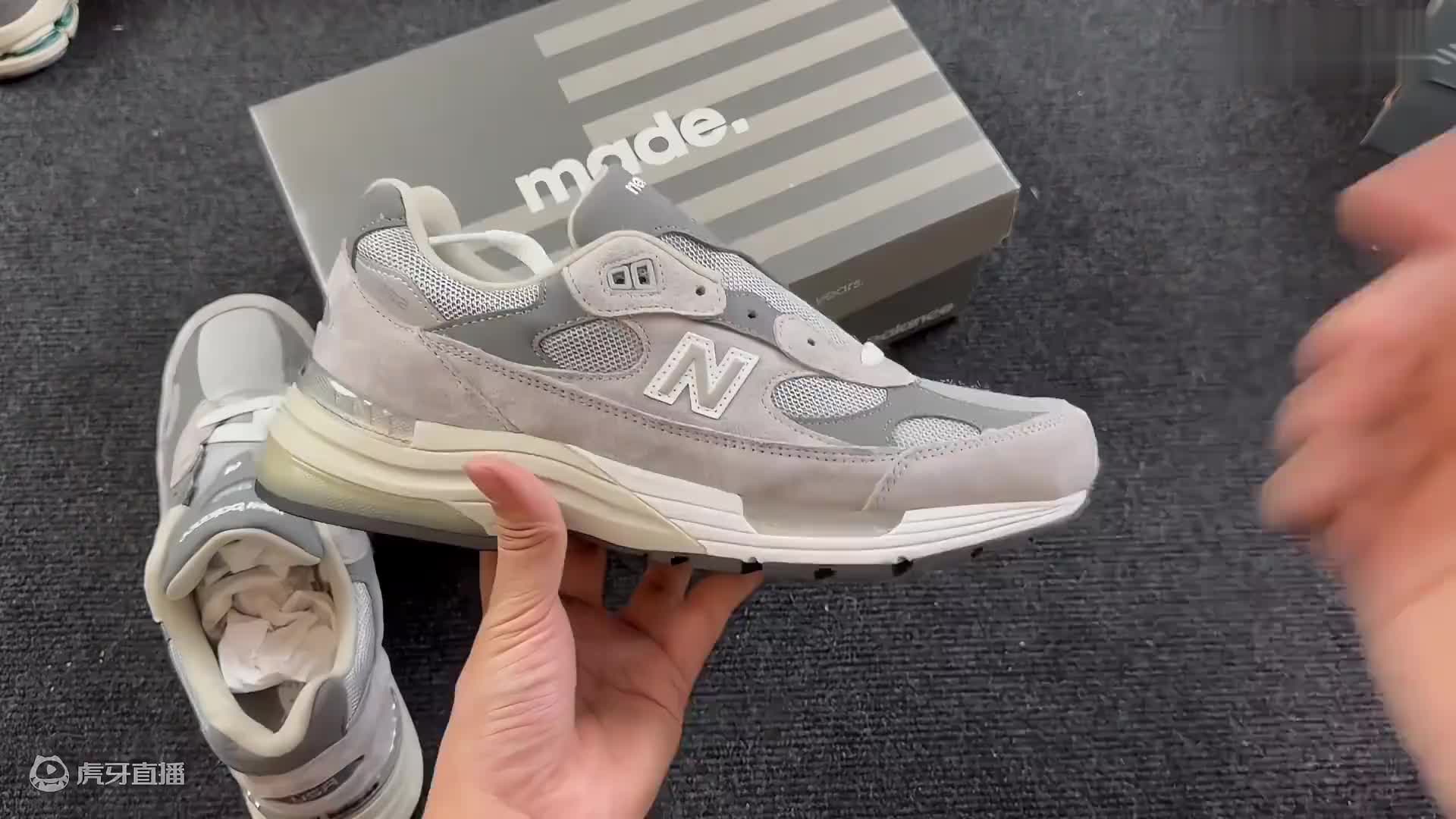 某田入手一双NB 992元祖灰，开箱测评！