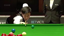 赵心童打出神仙斯诺克，把沃顿差点打哭了，接连出现失误