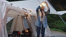 第2集：帐篷户外露营，在森林山中搭建帐篷，惬意享受户外生活
