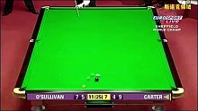 据说当台面只剩下一粉一黑时，做斯诺克的难度比解球难度要大得多(3)