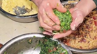 瓦房店菜餅子15一個(gè)，光餡兒就有半斤