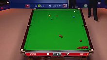 斯诺克史上最奇葩球形！1颗黑球堵住全部红球，裁判都看笑了！(2)
