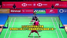 2025日本羽毛球公开赛梁伟铿和王昶以2-1逆转战胜野村拓海和霜上雄一成功晋级男双16强