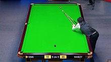 丁俊晖最艰难对局，两颗球连飙三杆满级斯诺克，对手解到崩溃(1)