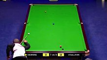 奥沙利文最惊艳的斯诺克，极其富有想象力，对手惊出一身冷汗！(2)