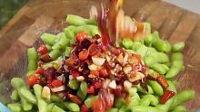 凉拌毛豆，适合夏天的下饭小菜