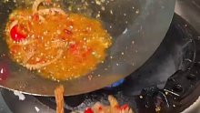 爆炒7秒下一碗面，两个腰子当臊子太爽了