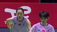 女子双打贾一凡张殊贤横扫晋级对手两局得分不过5~球迷直呼太残暴了