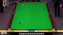 斯诺克最新的比赛，巫师希金斯vs肖国栋，越老越妖真的离谱！(2)