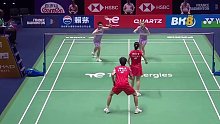 2025世界羽毛球锦标赛，“振欣”vs“娃卉”，次局双方争夺更为激烈