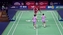 2025世界羽毛球锦标赛，“振欣”对阵“娃卉”，多拍防守真的太顶了