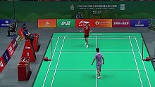 2025中国宝鸡羽毛球大师赛，爱德华加强防守，杨沛翼追至17平，最终成功晋级