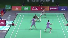 2025中国宝鸡羽毛球大师赛，珺茜组调整战术无效，总比分0-2落败