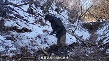 第1集：男人在野外建造的庇护所由于太温暖，晚上竟然引来狼群串门
