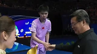 翁弘陽(yáng)2：0林俊易，恭喜小翁奪得中師冠軍