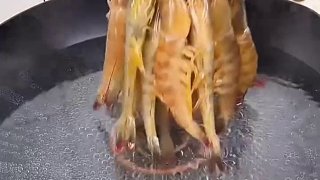 幾分鐘做出五星級大飯店酸辣檸檬蝦 酸辣入味 巨好吃