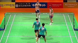 李哲輝、楊博軒2-0日本選手，晉級男雙16強