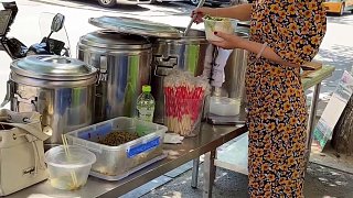 遼寧盤錦街頭紅燒肉蓋飯，菜品齊全，很帶勁 你那一份紅燒肉蓋飯多少錢？