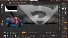 【3D建模课程】用zbrush做一个超人 完整流程