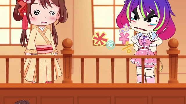 小鱼姐姐与小舞妹妹比才艺了,小牛弟弟也不知道选择谁了