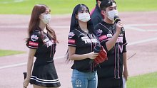 【车模 女团 写真 啦啦队】韩国啦队 金贤智＋刘秀雅 - 开球式 职业棒球