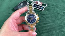 劳力士迪通拿蓝猫116503正三件套改装款腕表，迪通拿改装正三！