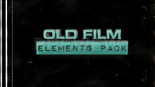 视频素材 16mm35mm复古电影胶片边框前景素材 Old Film Elements Pack