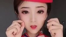 空姐卸妆，恐怖