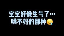 宝宝生气了！哄都哄不好…
